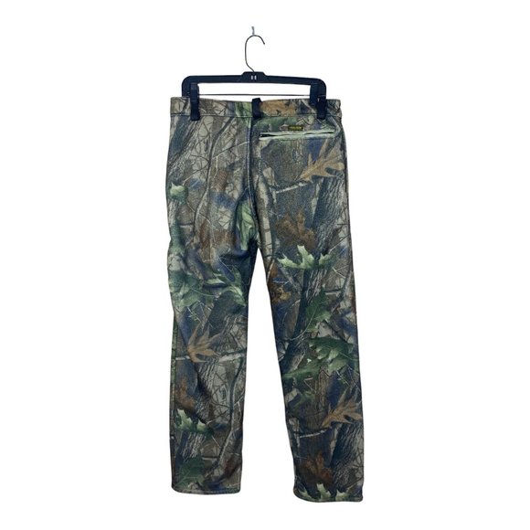 Men's medium Warm Camo Pants Thermofleece New Zealand EUC Hard to Find - Picture 4 of 14